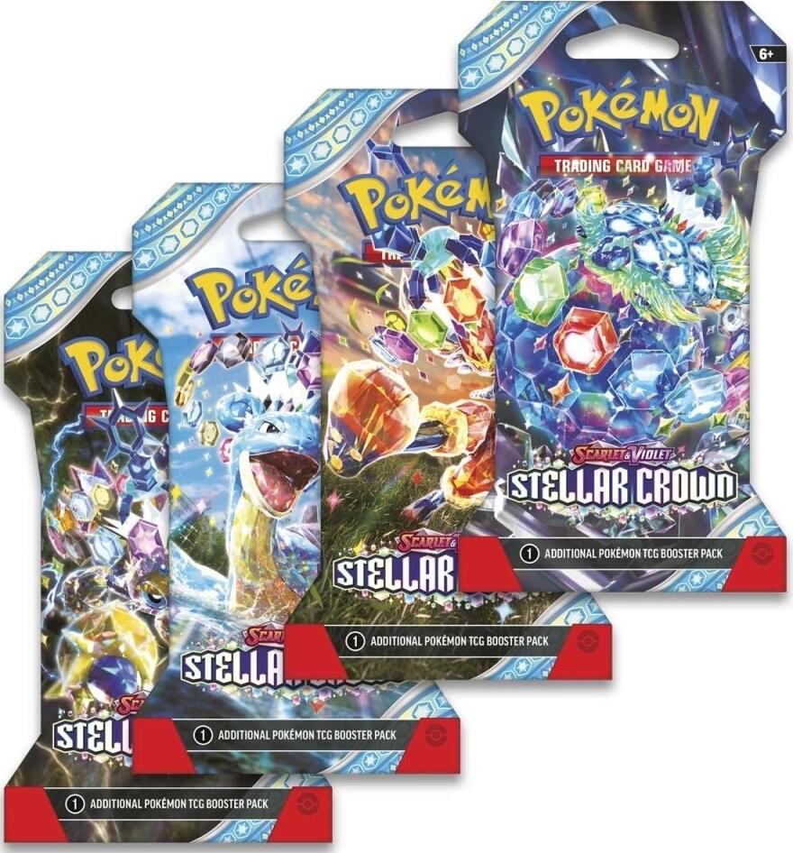 Stellar Crown Sleeved Booster Pack